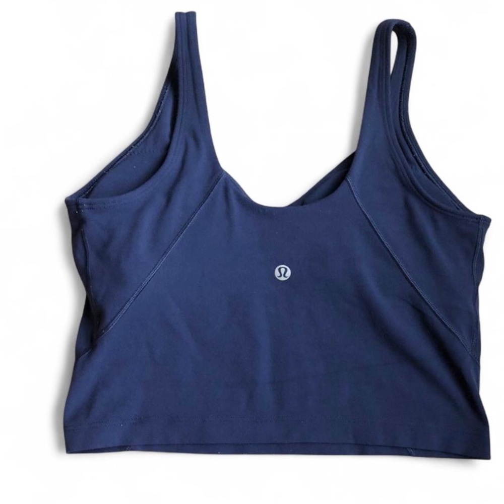 Lululemon Align Tank Top Size 6 Women Gym Yoga Shirt Blue. - Picture 4 of 9